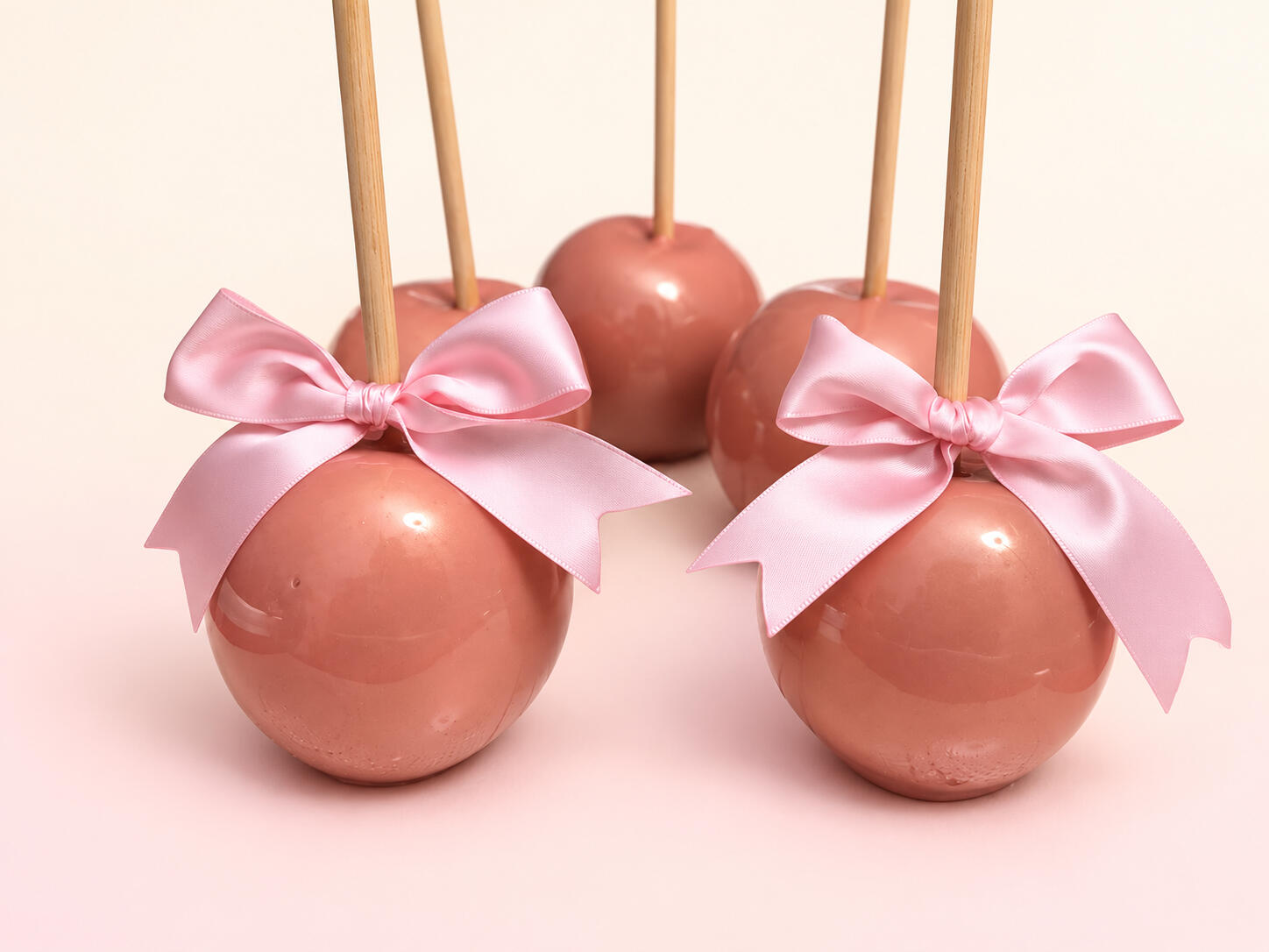 Pink apples
